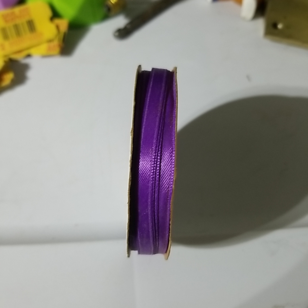 1X Offray Ribbon / Purple - Picture 9 of 9